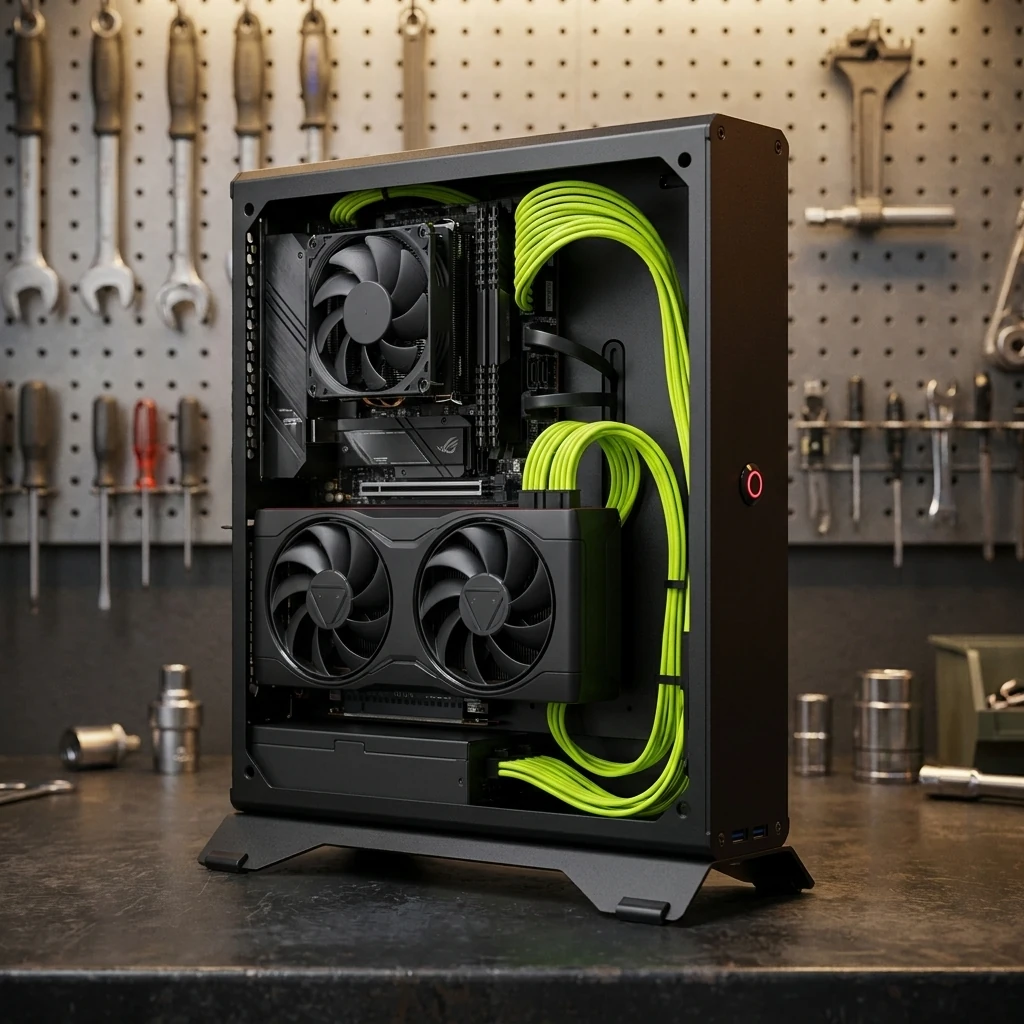 Couch One — Custom Gaming-PC im DR ZĄBER Sentry 2.0 Konsolen-Gehäuse von CodLab Gaming