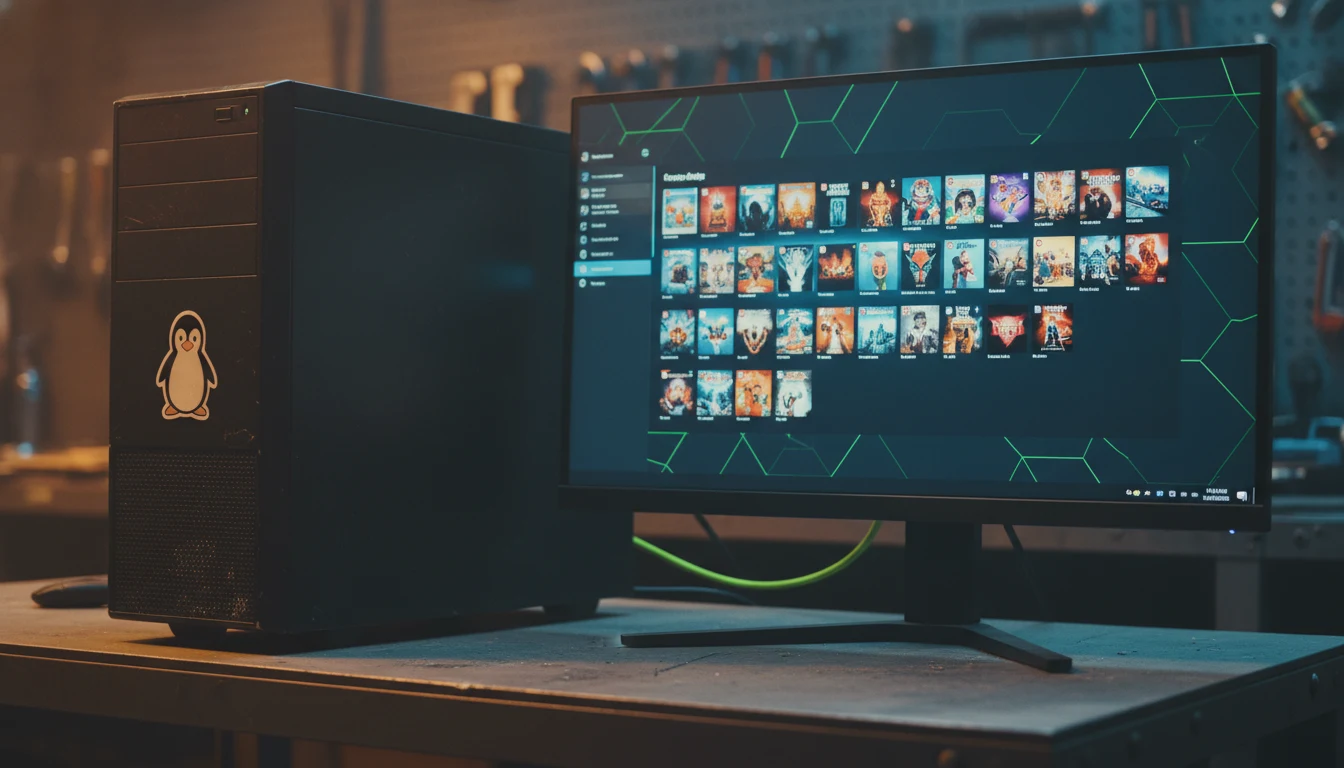 Älterer Gaming-PC mit Linux-Steam-Spielebibliothek — wiederbelebt mit Linux und Proton